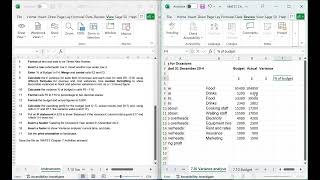AQ2022 AAT Level 3 Management Accounting Techniques Spreadsheets Chapter 7 Activities Catering