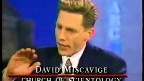 Scientology Leader David Miscavige on ABC News Nig...