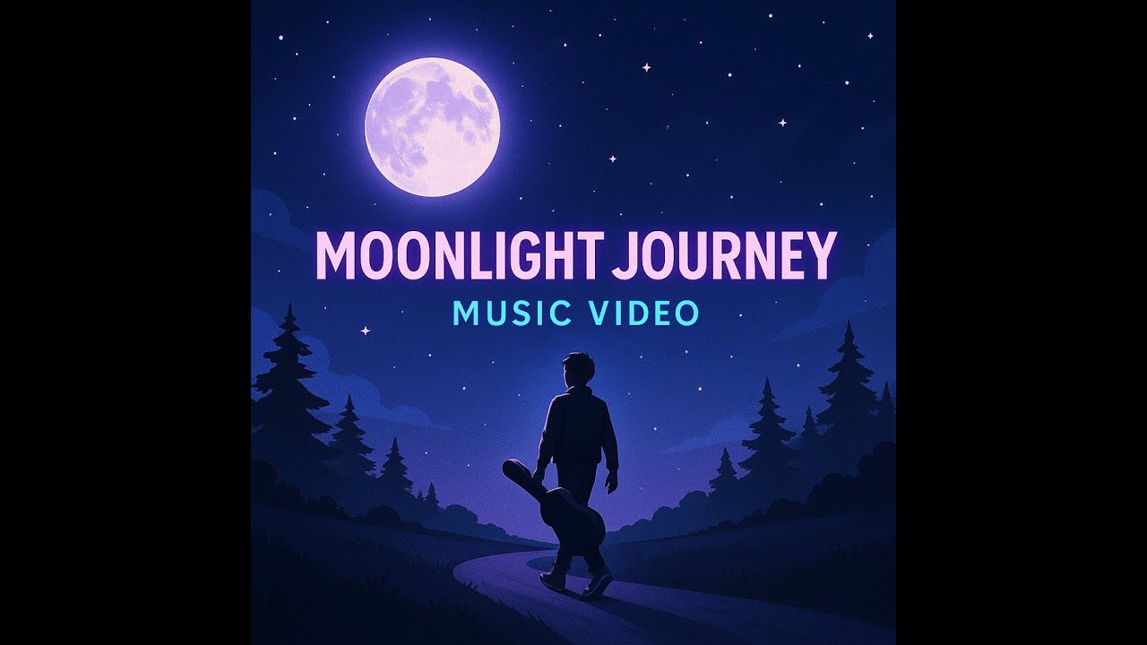 🌙 Moonlight Journey – Country Music Video (AI-Generated Original)