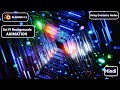 Digital Sci Fi Backgrounds animation in blender ( Using Geometry Nodes) | Blender 3.2 Hindi