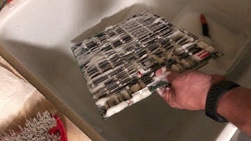 How to clean your arcade video game PCB boards & CRT chassis