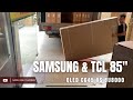 Tv 4k 85 inch samsung  tcl la chn hng no khi cng nhp gim khng tng qled c645 hay bu8000