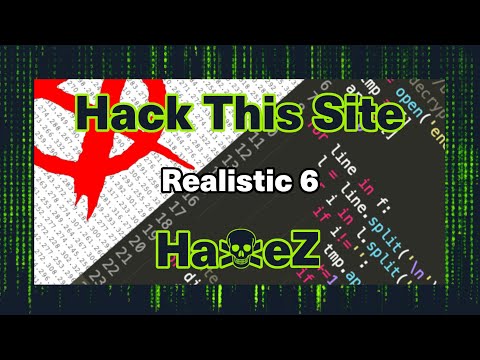 Hack This Site: Realistic Web Mission – Level 6