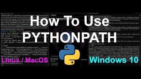 PYTHONPATH Explained, How to Use PYTHONPATH | How to Python 1 | Python Tutorials