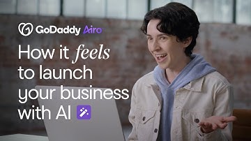 How it feels to launch your business with AI and GoDaddy Airo® Part 1