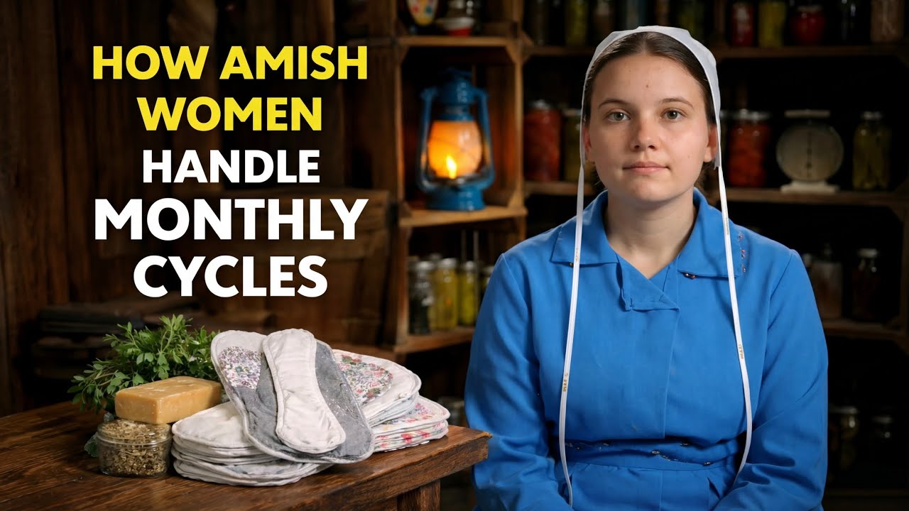 How Do Amish Women Handle Monthly Cycles Without Modern Products?