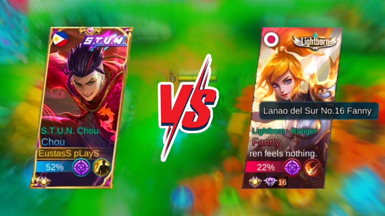CHOU VS TOP GLOBAL FANNY! || WHO WILL WIN? 