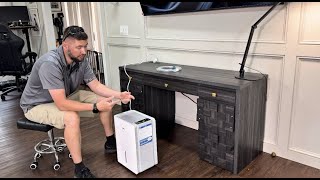 50 Pint/Day Compressor Dehumidifier, 3500Sq.Ft for Basement, Home, Bedroom, Bathroom, with Drain Hos