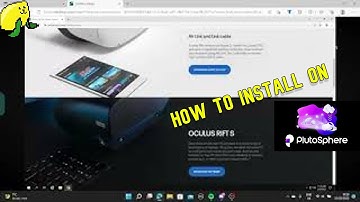 How to install oculus software on plutosphere #tutorial