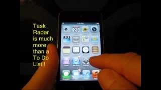 Task Radar for Apple Demo - The Radar "To Do List" App screenshot 3