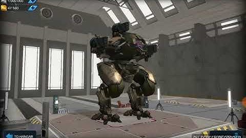 War robots test server: WR 3.7.0 (405)  Part 2: New robots and weapons design.