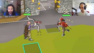 Odablock fights Donator in Webweaver