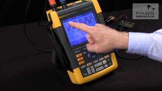 Setting up and Resetting the Fluke ScopeMeter