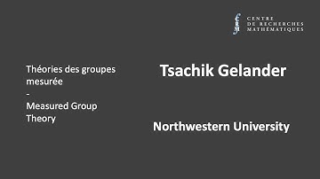 Tsachik Gelander: Random subgroups I