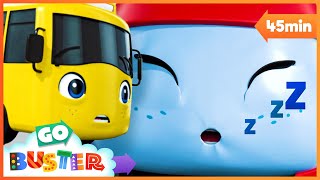 Singalong! Danger With The Sleepy Train! | Go Learn With Buster | Videos for Kids