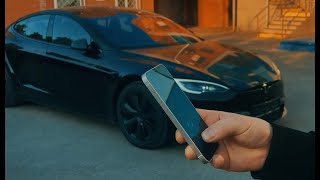 Активация автопилота FSD и навигации в Tesla.