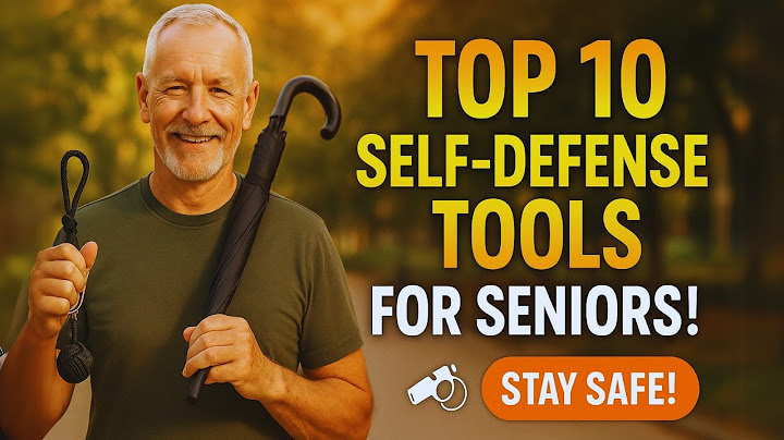 10 Best Self-defense Tools For Seniors