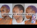 Dyeing My Short Natural Hair Purple | Schwarzkopf Pretty Pastels | Bleaching Process