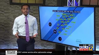 Great American eclipse graces the skies in Arkansas