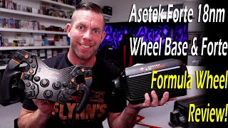 Asetek Forte 18nm DD Wheelbase & Forte Formula Wheel Review