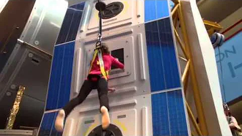 Natalie in Zero Gravity