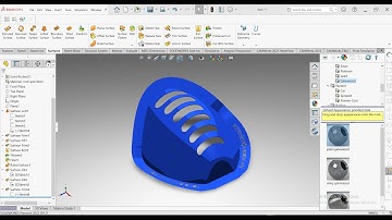 🎥 SolidWorks Surface Modeling Tutorial 01 | ✨ Master Loft, Fill, Trim, and Thicken Features  🛠️📐