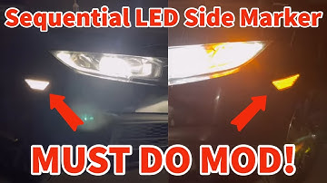 2016+ Honda Civic Side Marker Upgrade | Auxito Sequntial LED Side Marker Lights | How To | W Link