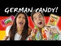 MEXICAN GIRLFRIEND TRIES GERMAN CANDY!!