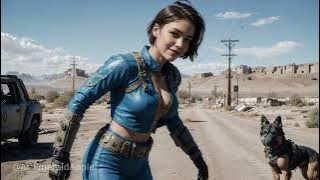🎶🎵Music to Listen to at the End of the World with AI girl in the world of Fallout
