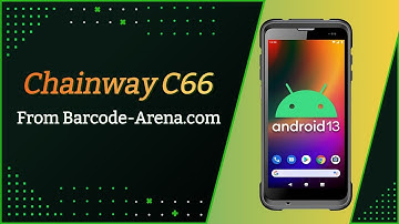 Chainway C66 from Barcode-Arena.com | Ultimate Android Barcode Scanner #barcode #warehouse #handheld