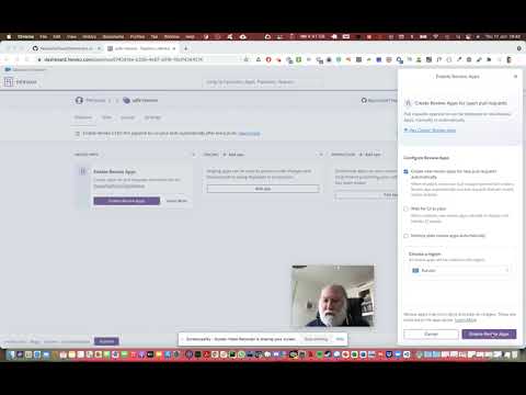 CD CI Configuration of GitHub and Heroku.