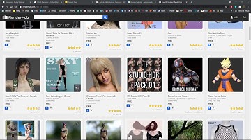Video Guide - Download Free 3D Models from RenderHub, Import in Blender and Armorpaint Opensource