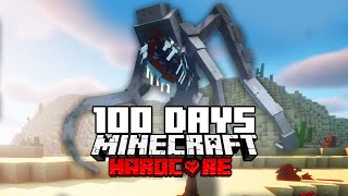 100 Days in a Terrifying Parasite Apocalypse in Hardcore Minecraft | Bad at the Game Edition