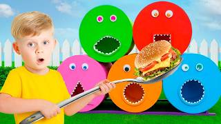 feeding hungry color tubes challenge