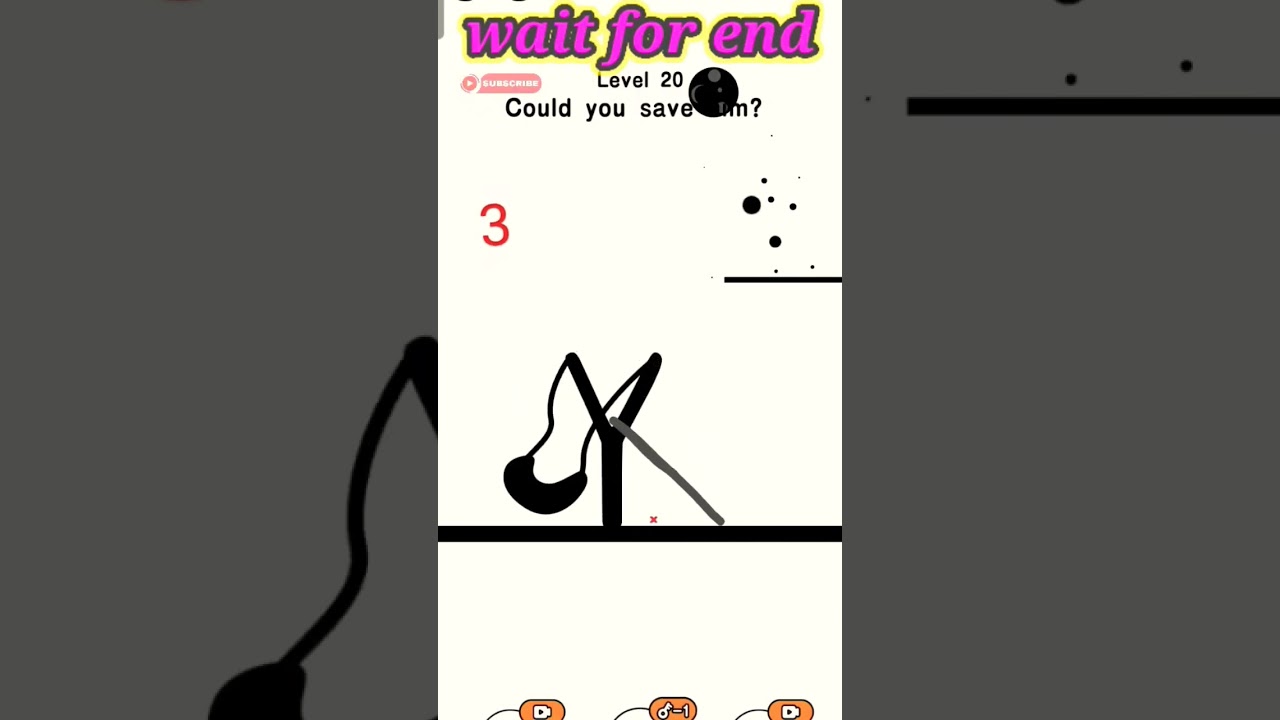 draw 2 save 3 level 20 🤕🤕 