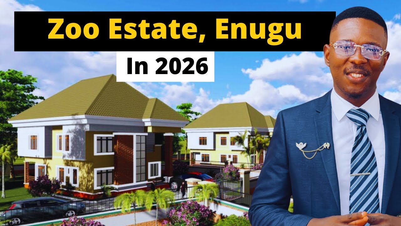 Видеосъемка с дрона территории зоопарка в районе GRA города Энугу | Спортивный островной комплекс...