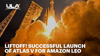Liftoff! Successful launch of Atlas V for Amazon Leo 7