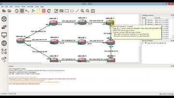 Dynamic routing OSPF dengan mikrotik gns3
