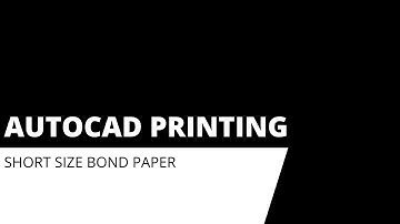 AutoCAD Printing using 8.5" x 11" Paper Size(A dwg to pdf)