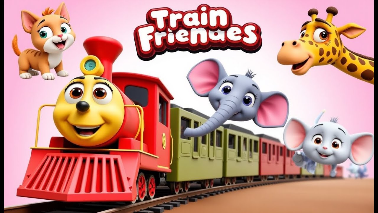Animal Sounds Train 🚂| Baby Songs & Nursery Rhymes