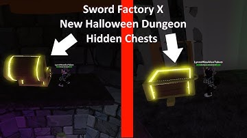 2 Hidden chest location in the New Sword Factory X Halloween Dungeon