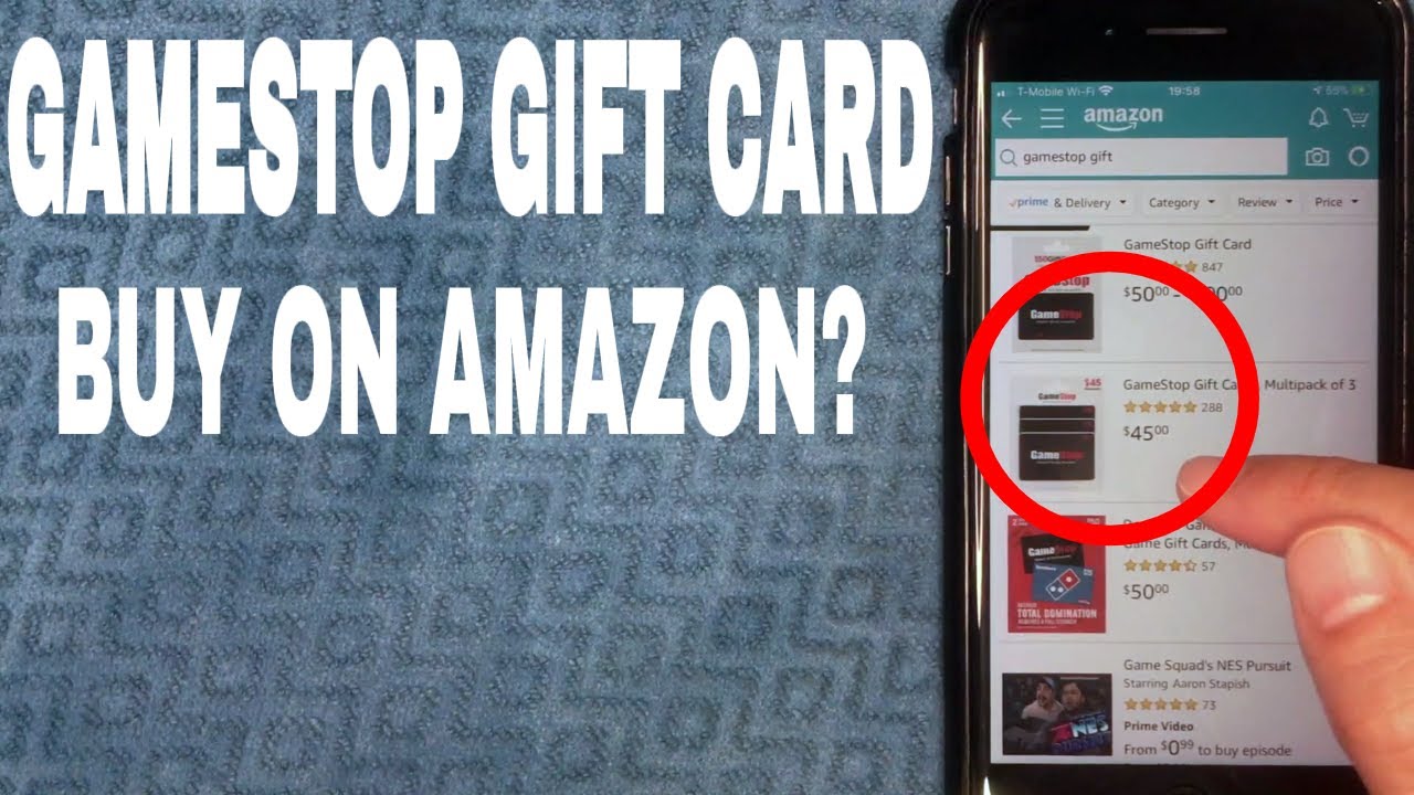 How To Buy GameStop Gift Card On Amazon 🔴 YouTube