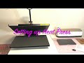 Fancier Studio 16x24 Heat Press - Unboxing for sublimation and heat transfer vinyl iron-on t-shirts