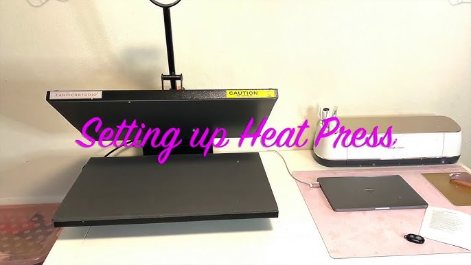 New Heat Press Unboxing  Fancierstudio 15x15 Heat Press Machine