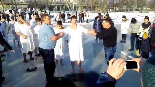 водное крещение. Церковь
