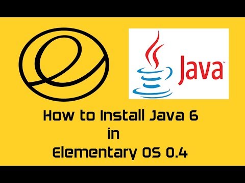 Java 6 (Oracle JDK 6), How to install in Elementary OS 0.4.1 | Java SE 6 Update 45