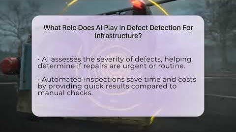 What Role Does AI Play In Defect Detection For Infrastructure? - Man vs. Disaster