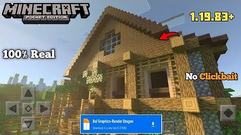 Bsl Shader For Minecraft PE 1.19.83+ [ 1.20+ Support ] 100% Working