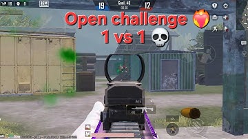 Open challenge 1 vs 1 ❤️‍🔥#1vs1 #openchallange #bgmi @JONATHANGAMINGYT 