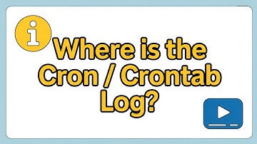 Where is Linux cron / crontab log? [GUIDE]